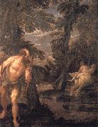 VERONESE (Paolo Caliari) Hercules,Deianira and the centaur Nessus,late Work Spain oil painting artist
